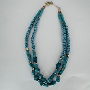 Women's Turquoise Beaded Necklace